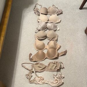 Nude bra bundle 8 total